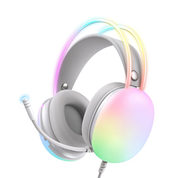 TAMAC D25 head-mounted gaming headset RGB glowing cool gaming USB wired computer laptop headset